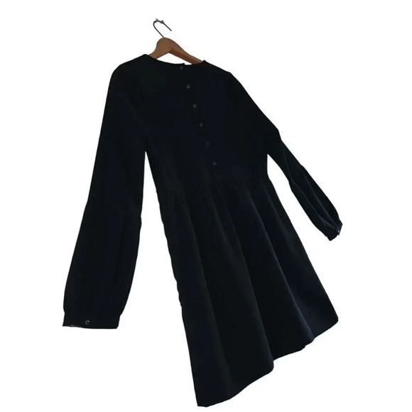 New Twelfth Street By Cynthia Vincent Shift Dress Small Black Embroidered - Picture 11 of 11